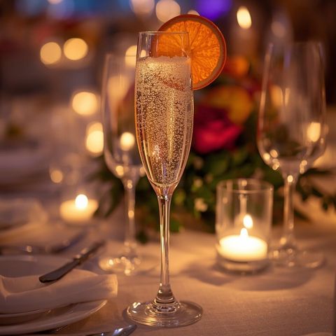 alkoholfreie Getränke auf schön gedecktem Tisch